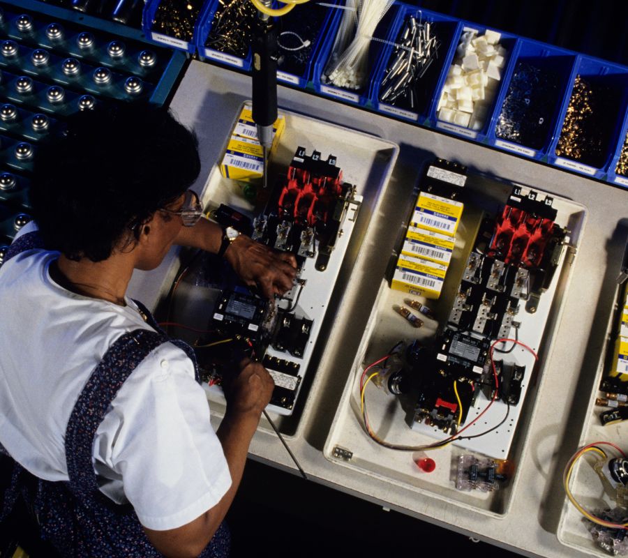 Woman in Manufacturing